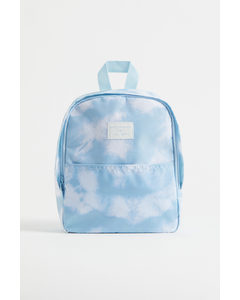 Backpack Light Blue/tie-dye
