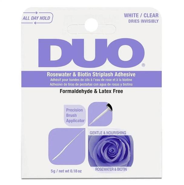 Ardell Ardell DUO Rosewater &amp; Biotin Striplash Adhesive - Clear 5g