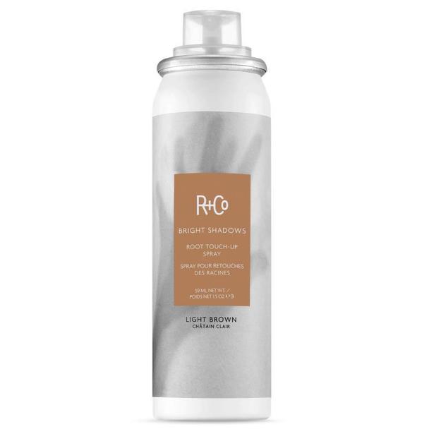 R+Co R+co Bright Shadows Root Touch-up Spray Light Brown 59ml