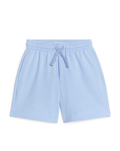 French Terry Shorts Light Blue