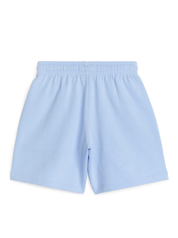 ARKET French Terry Shorts Light Blue