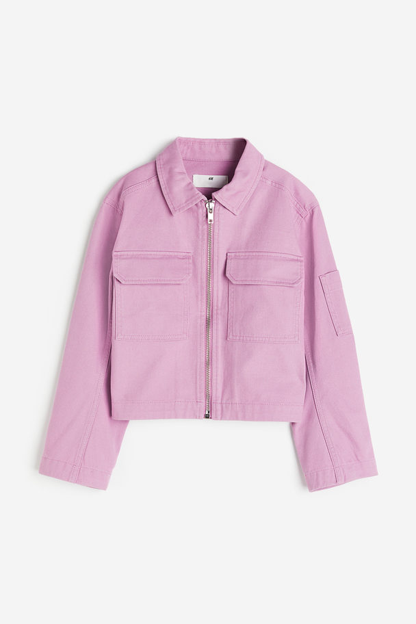 H&M Twill Jacket Pink