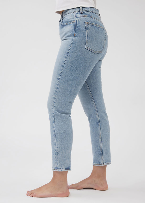 & Other Stories Taps Toelopende Jeans Bleekblauw