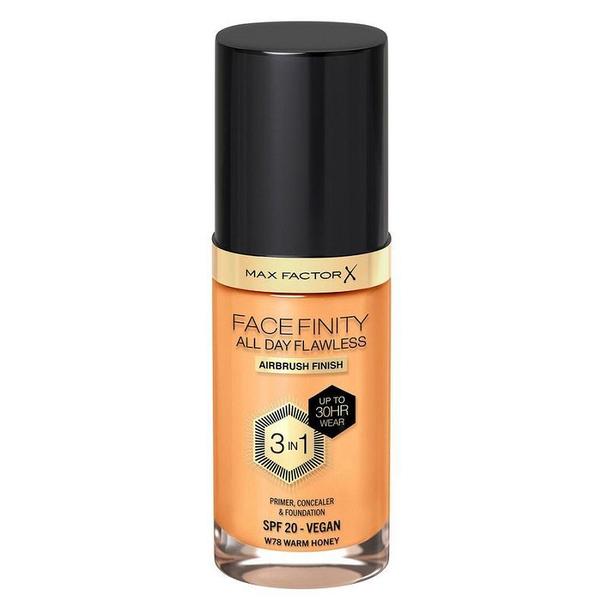 Max Factor Max Factor Facefinity 3 In 1 Foundation 78 Warm Honey