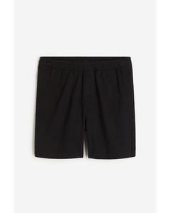 Shorts I Bomuld Relaxed Fit Sort