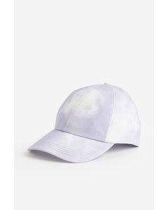 Cotton Cap Light Purple/tie-dye