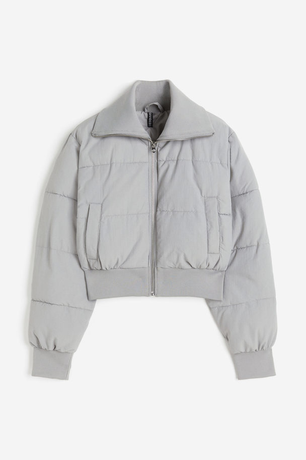 H&M Puffer Jacket Light Grey