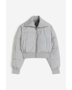 Puffer Jacket Light Grey