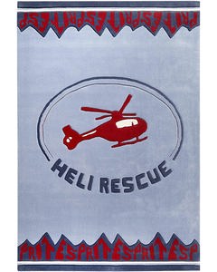 Kindertapijt Heli Rescue