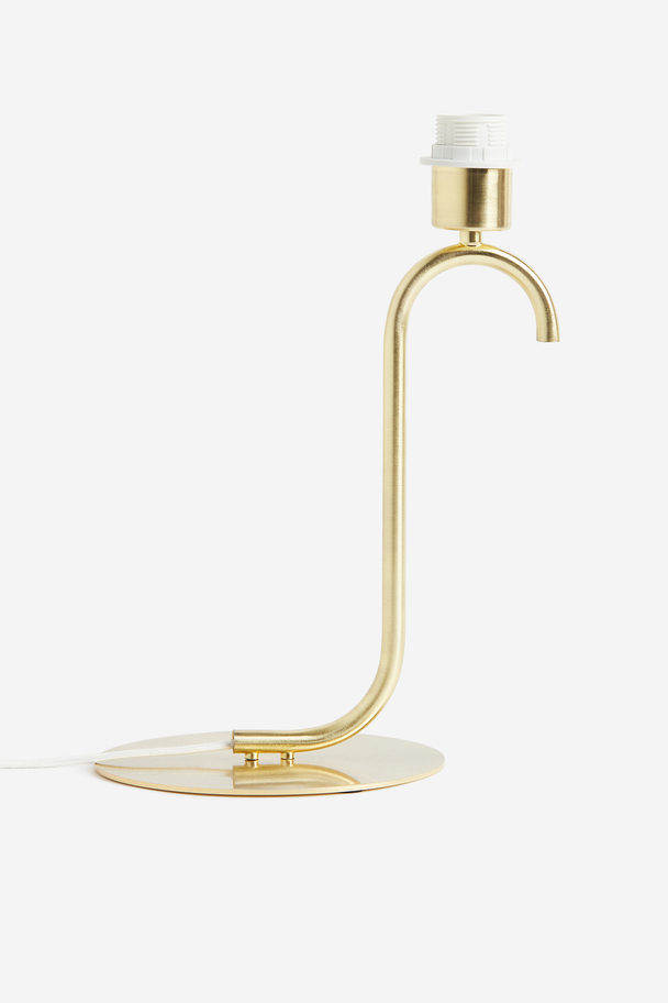 H&M HOME Metal Lamp Base Gold-coloured