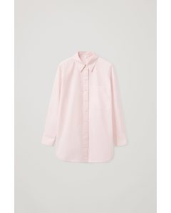 Oversized Tailored Shirt Light Pink
