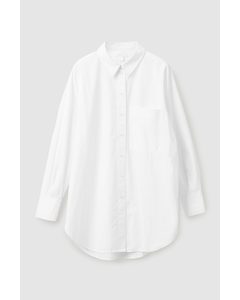Oversized Tailored Shirt White