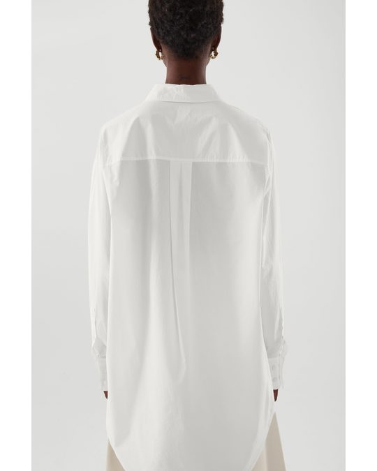 COS Oversized Tailored Shirt White