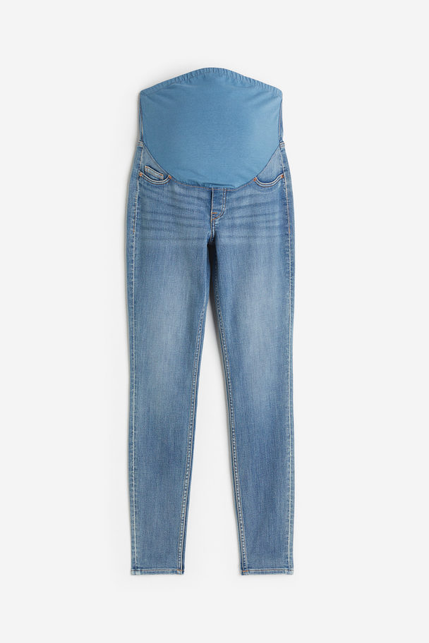 H&M Mama Super Skinny Jeans Denim Blue