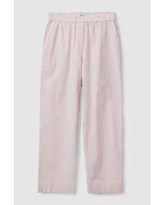 Seersucker Pyjama Trousers Light Pink