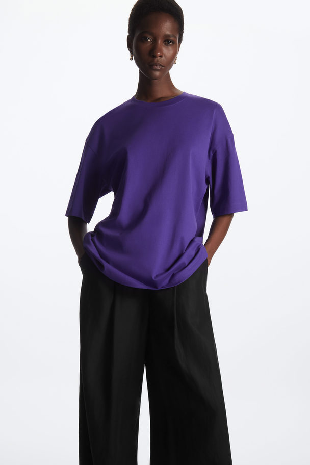 COS Oversized T-shirt Lilac