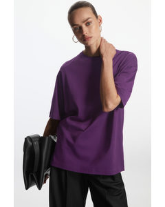 Oversized T-shirt Purple