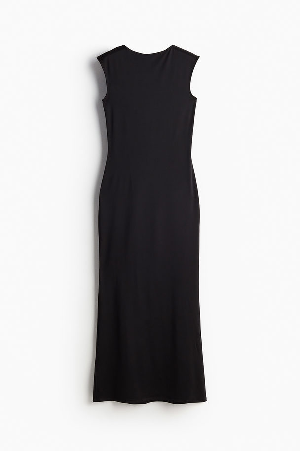 H&M Bodycon-Kleid mit Mermaid-Rock Schwarz