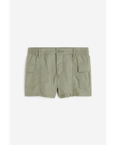 Cargo Shorts Khaki Green