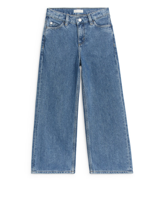 ARKET Jeans mit weiten Beinen Blau