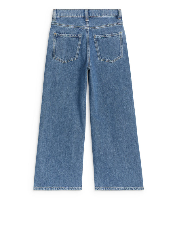ARKET Jeans mit weiten Beinen Blau
