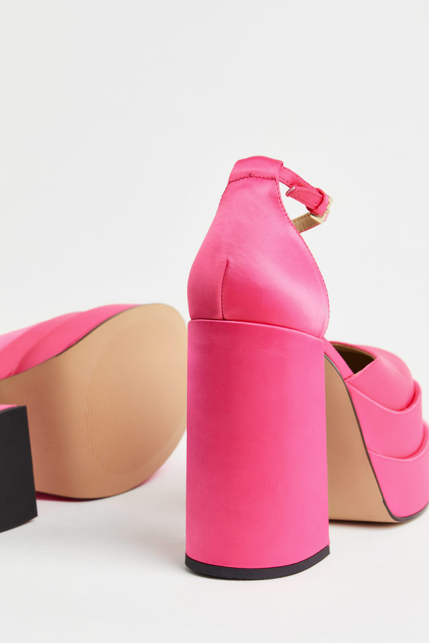 Steve Madden Charlize Sandal Pink Satin