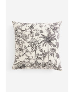 Patterned Cushion Cover White/patterned