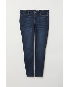 H&m+ Shaping Skinny Jeans Donker Denimblauw