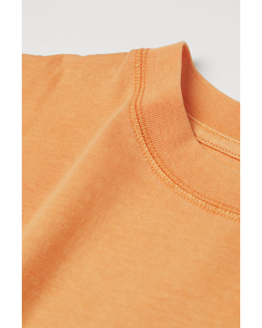 H&M Sleeveless Jersey Dress Orange