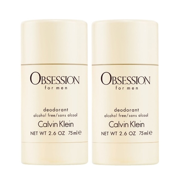 Calvin Klein 2-pack Calvin Klein Obsession For Men Deostick 75ml
