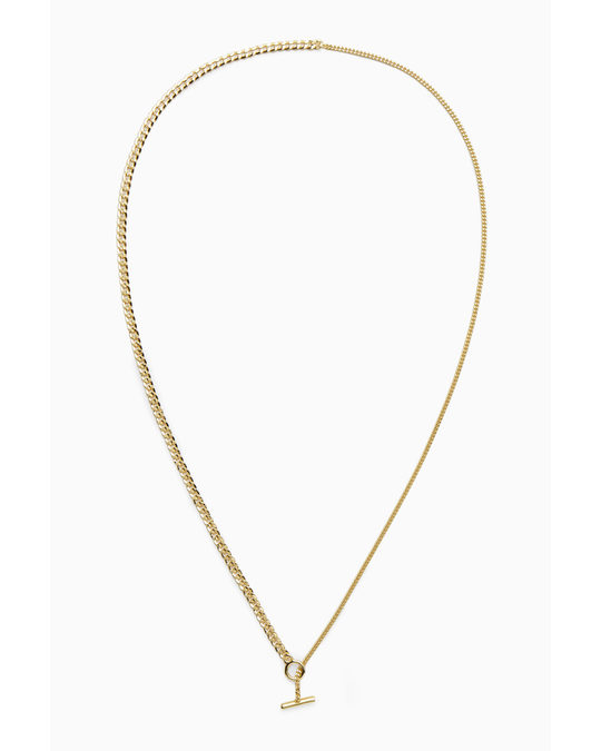 COS Adjustable Layered Necklace Gold