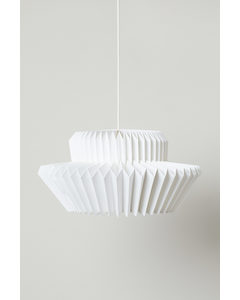 Plafondlamp Van Papier Wit