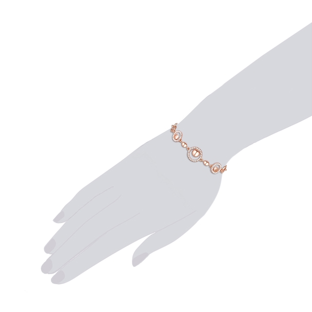 Tassioni Saint Francis Crystals Women's Bracelet
