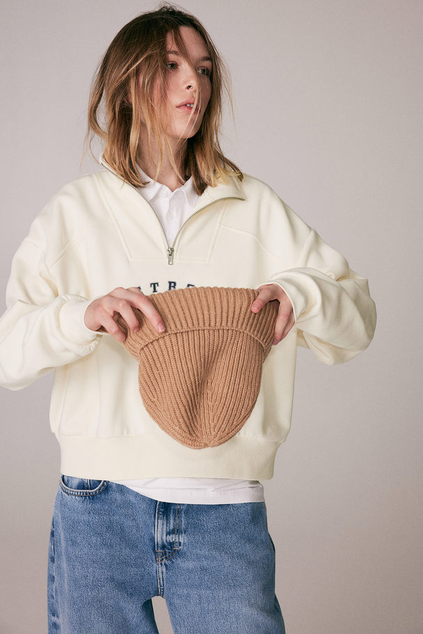 H&M Oversized Ziptop-sweater Roomwit/detroit