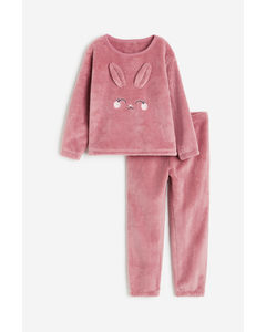 Pyjamas I Pilé Rosa/kanin