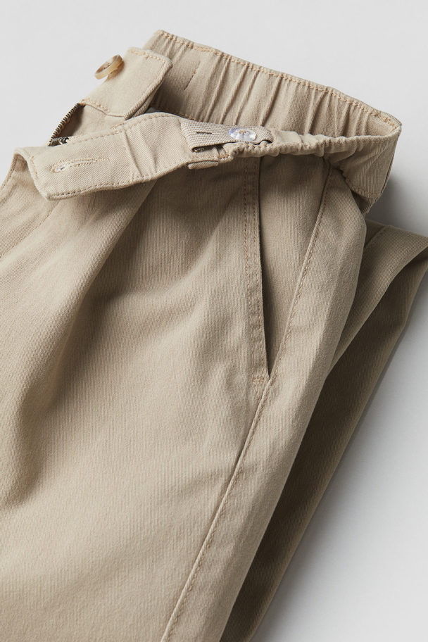 H&M Chino aus Baumwolltwill Beige