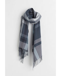 Scarf Blue/checked