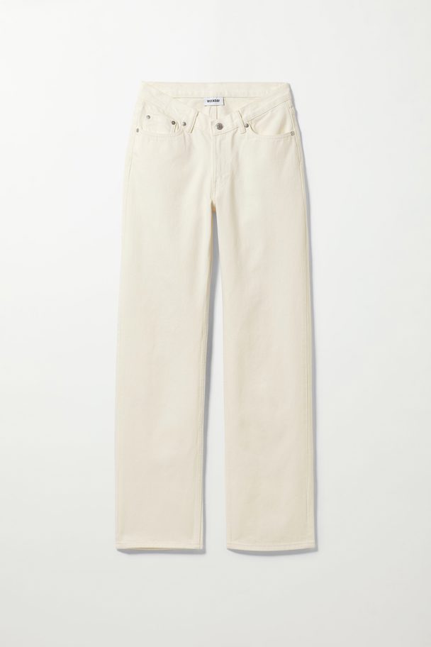 Weekday Jeans Twin Off-white