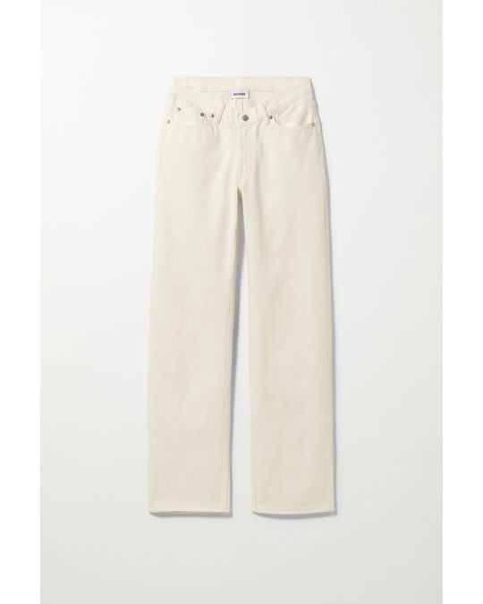Weekday Twin Jeans Off-white