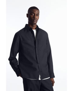 Relaxed Utility Shirt Navy