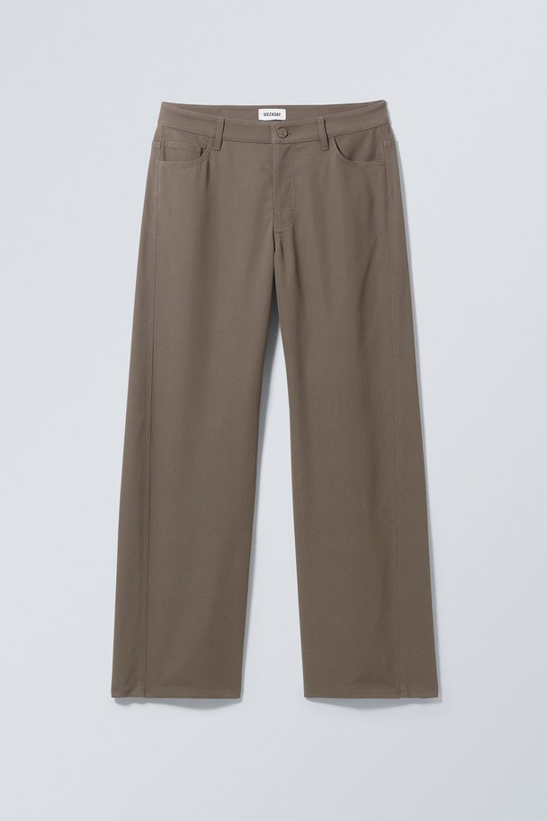 Weekday Hose Abigail Dunkles Taupe