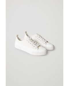 Lace-up Trainers White