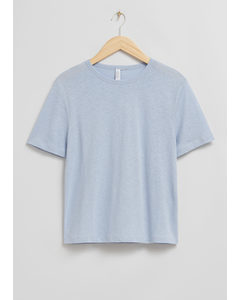 Crewneck T-shirt Light Blue