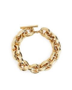 Chunky Gold-plated Bracelet Gold