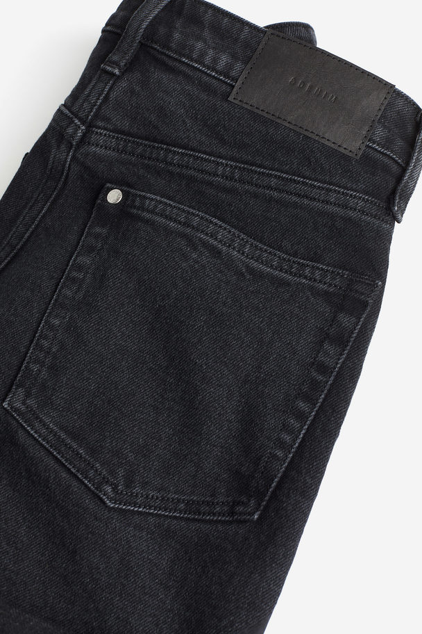 H&M Mom Ultra High Denimshorts Sort