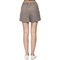Pure Linen Shorts With Belt