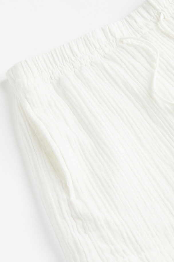 H&M Cotton Shorts White