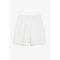 High Waist Tailored Shorts White