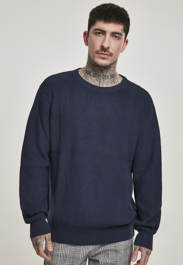 Urban Classics Herren Cardigan Stitch Sweater