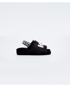Salon Karl Slingback Sandals Black